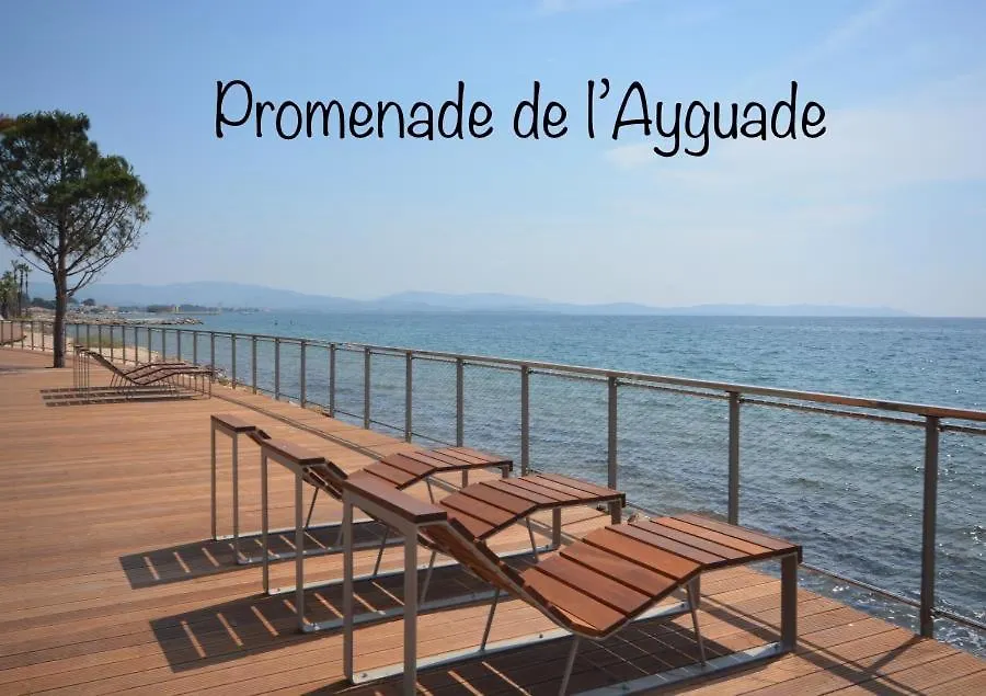 Le Port Plage Studio Tout Confort Terrasse Clim Hyeres 0*,